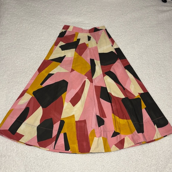 Zara Dresses & Skirts - Zara ZW Collection Women Multicolor Geometric Print Maxi Skirt